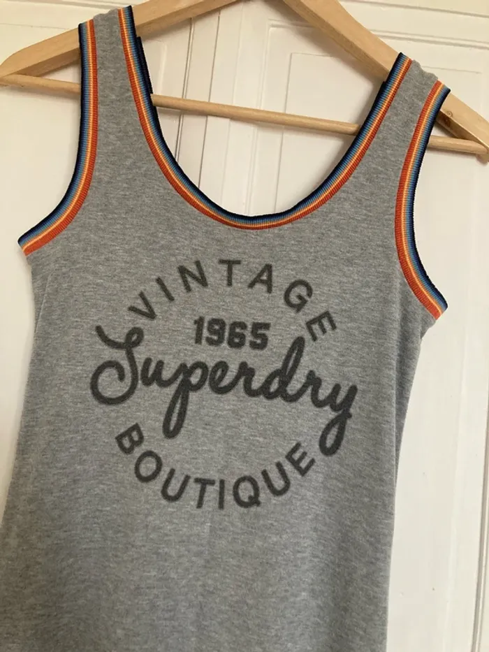 Robe longue débardeur Superdry - photo numéro 3