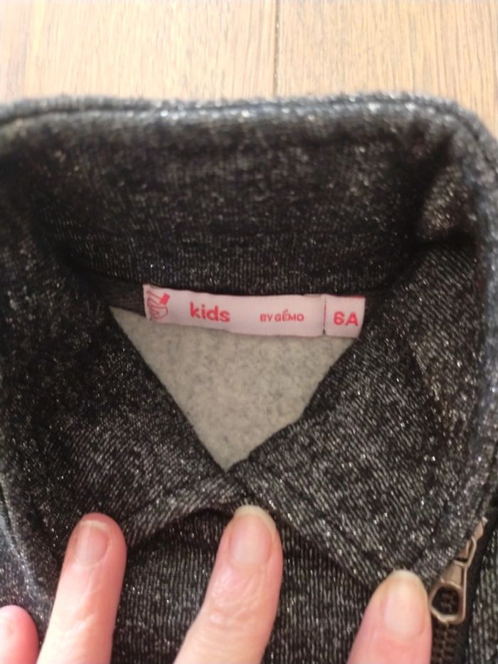 Gilet hiver paillettes - photo numéro 2