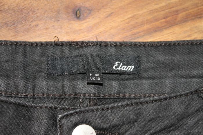 Short jean’s – Noir – Etam - 42 - photo numéro 5
