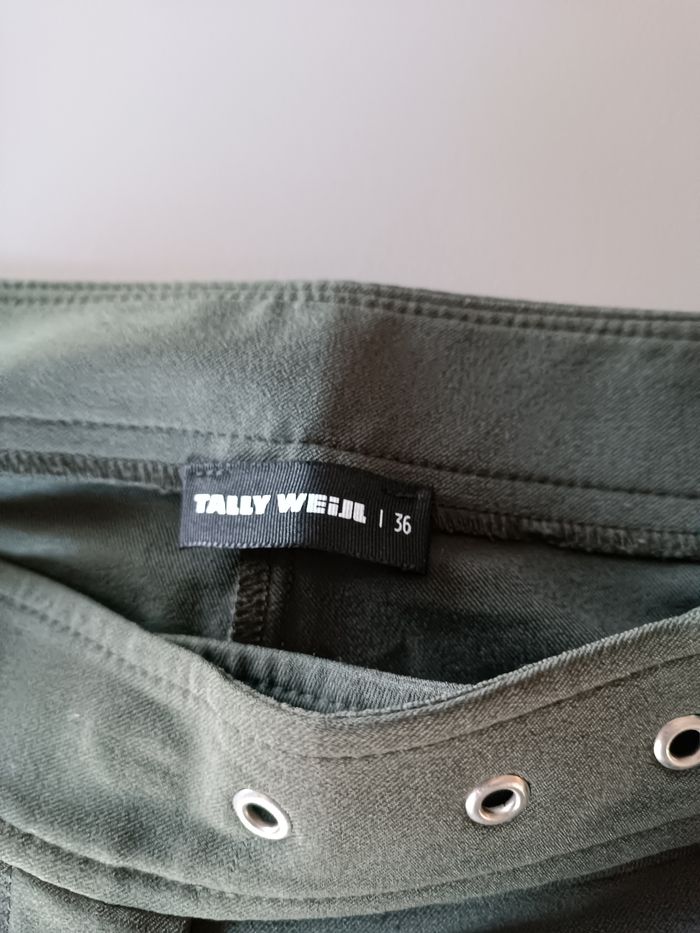 Pantalon classe kaki Tally weijl taille 36 - photo numéro 4