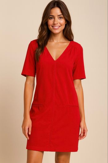 Robe rouge chic H&M, taille 40, Neuve !