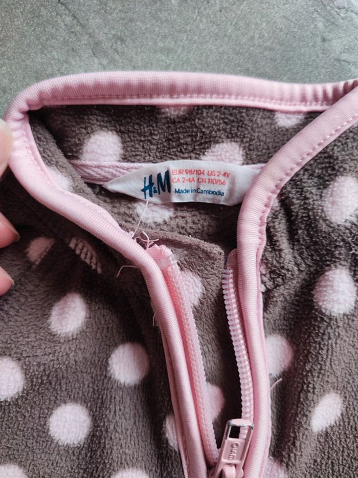 Gilet polaire h&M 2/4 ans - photo numéro 5