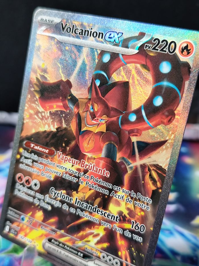 Carte pokémon neuve 🇨🇵 Volcanion ex 182/159 Alt aventure ensemble - photo numéro 3