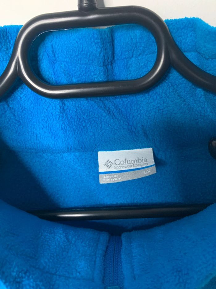 Veste polaire / Fleece jacket Columbia bleu - photo numéro 5