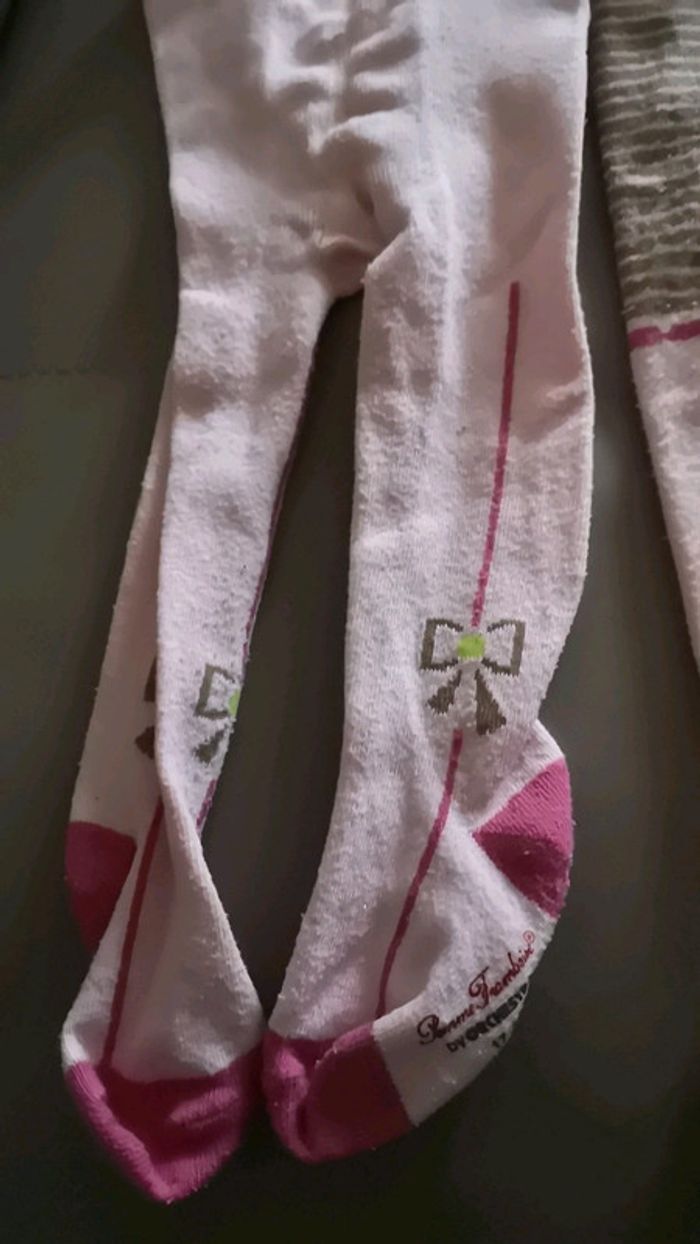 2 paires de collants 17 18 - photo numéro 3