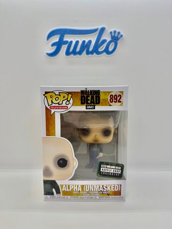 Funko Pop The Walking Dead Alpha Unmasked 892 AMC Exclusive 🇺🇸 
