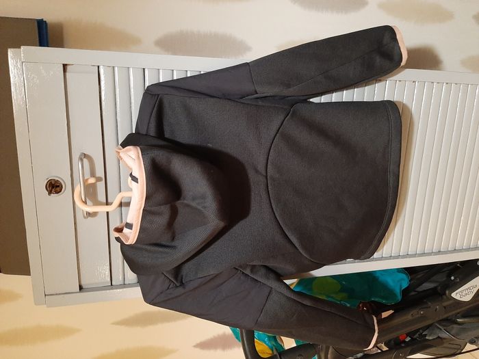 blouson zippé à capuche pour filles Taille 8 ans - photo numéro 3