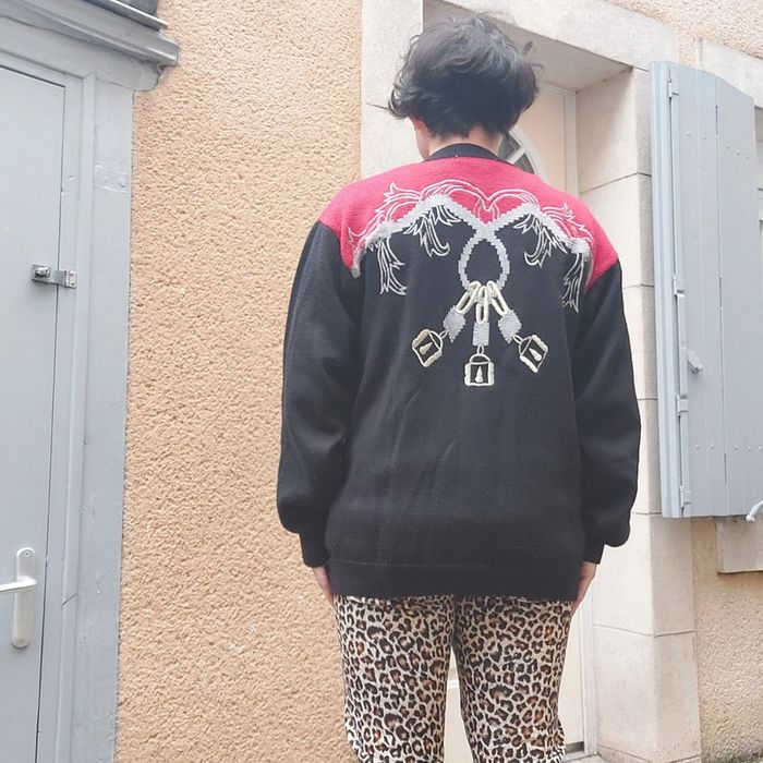 Magnifique gilet Vintage L - photo numéro 3