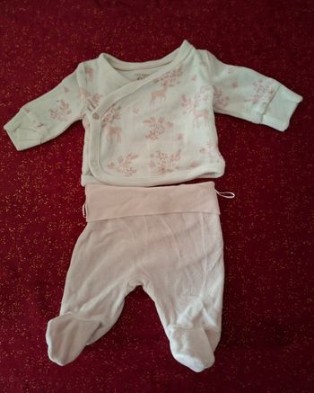 2 ensembles bébé fille