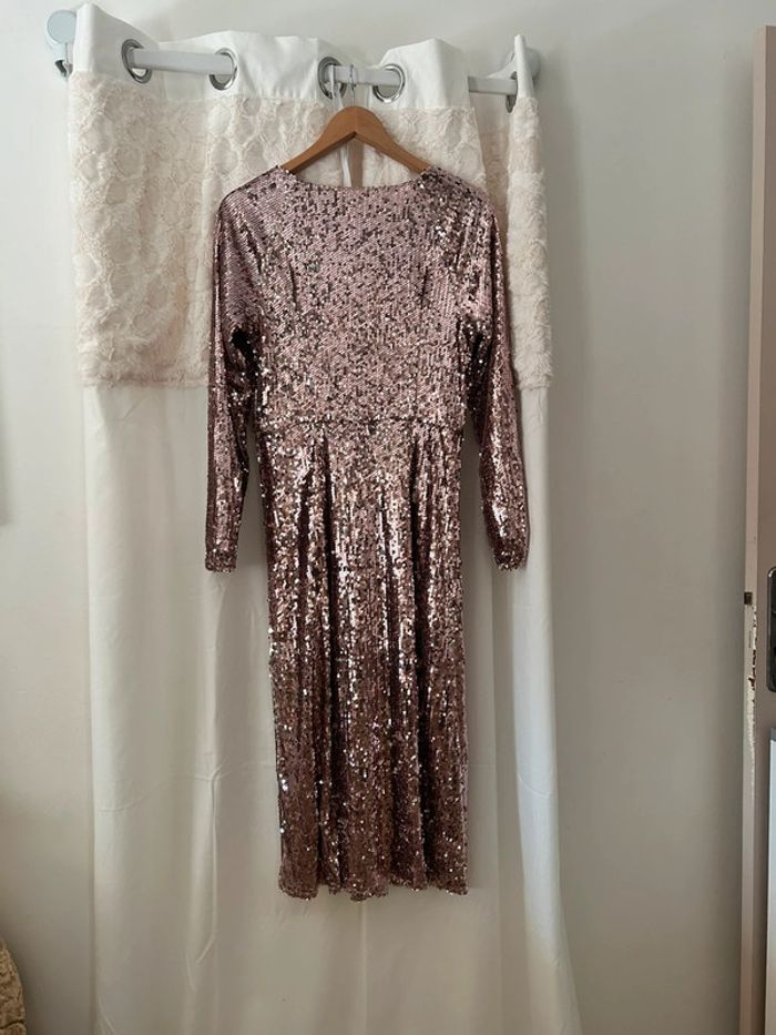Kimono en sequins M neuf - photo numéro 4
