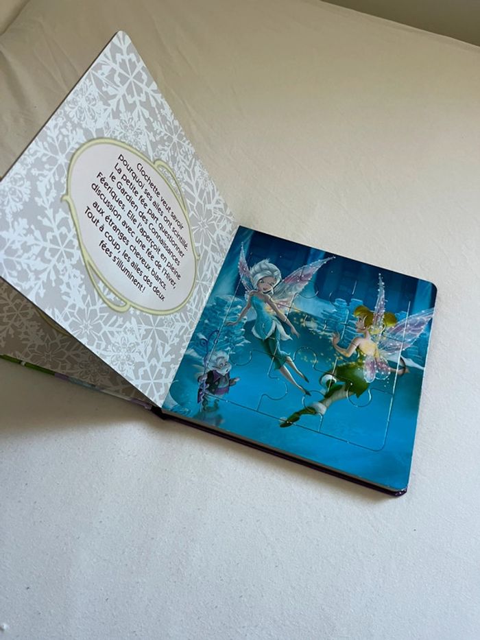 Livre puzzle fée clochette - photo numéro 3