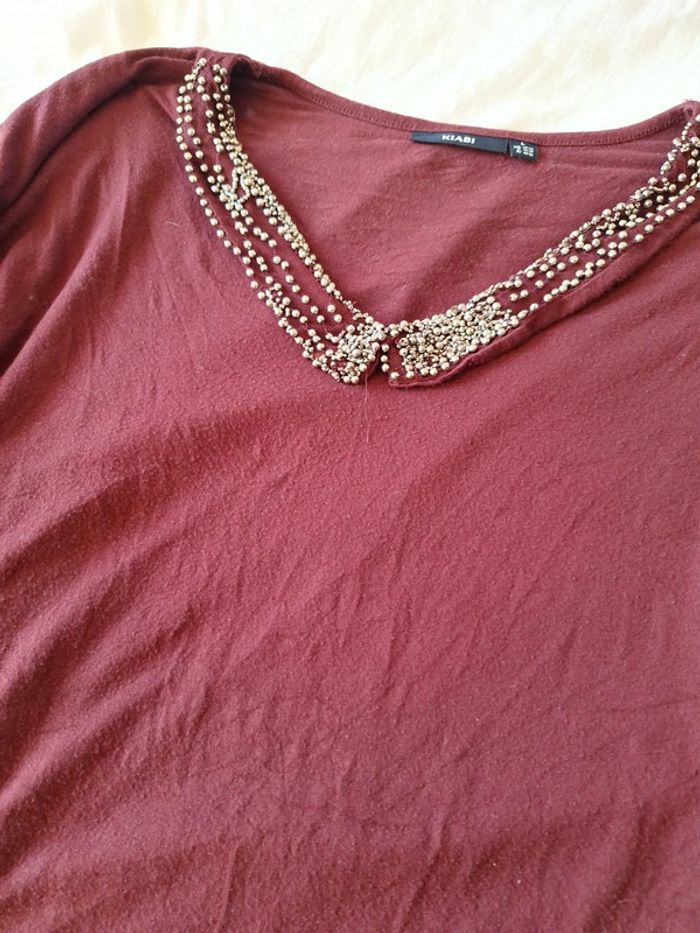 Tee-shirt  manche 3/4 - photo numéro 4