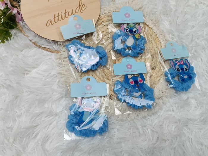 5 élastiques Stitch Neuf