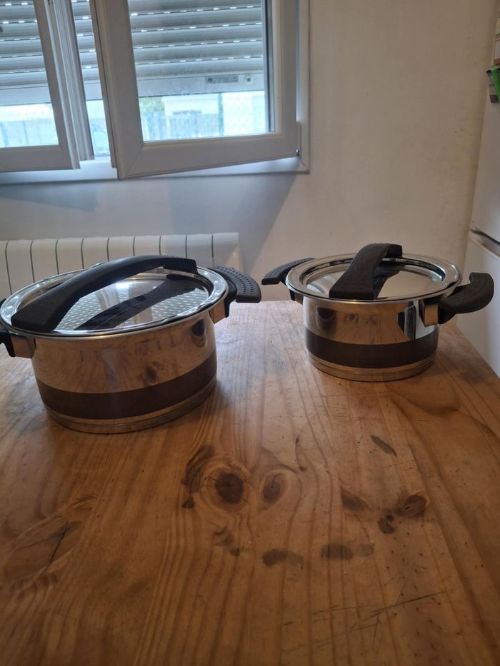 2 faitouts en inox 18/10 Fissler tout feux sauf induction - photo numéro 4