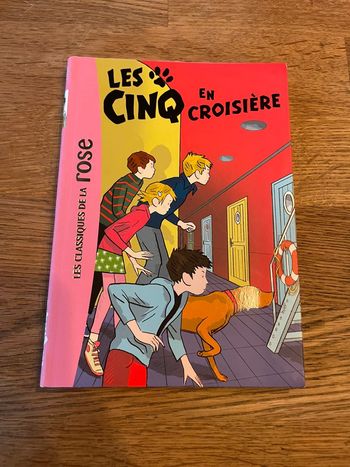 Livre La bibliothèque Rose Le club des cinq en croisière