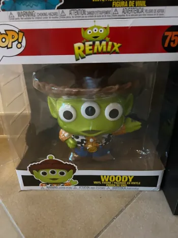 Funko pop alien remix sulley Woody 756