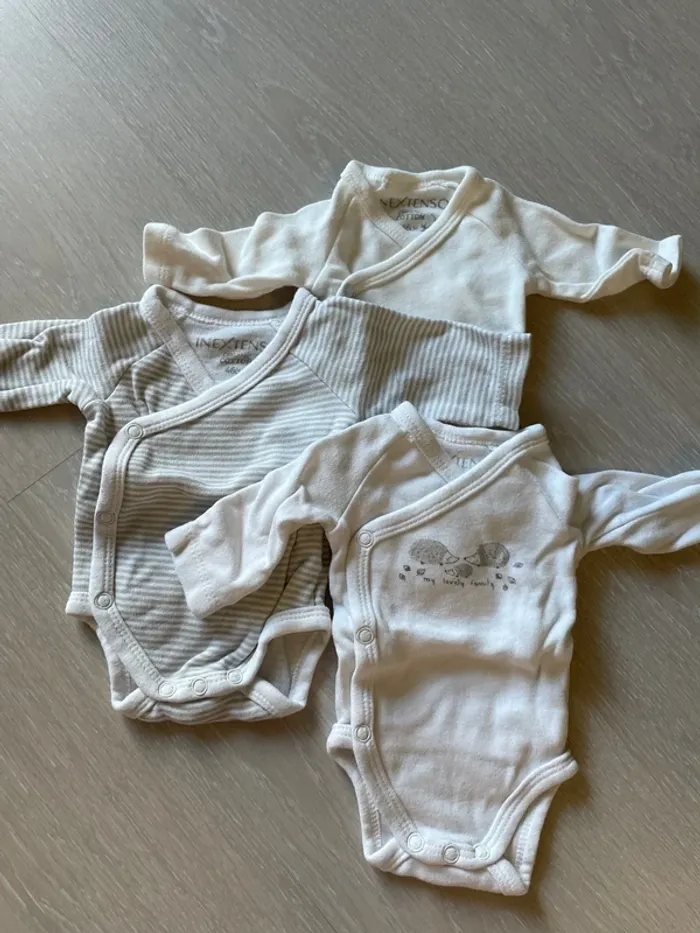 Lot de 3 bodies - naissance