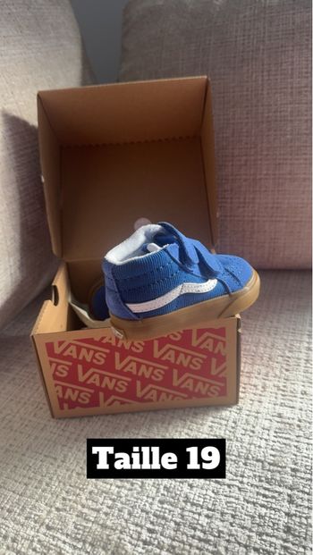 Vans bébé scratch