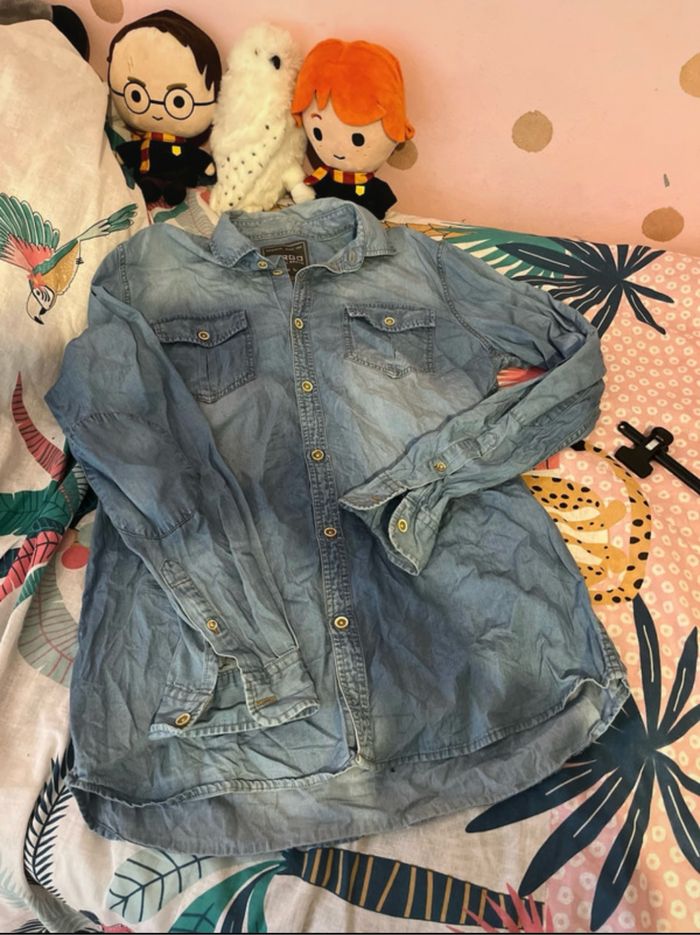 Chemise en jean Cargo