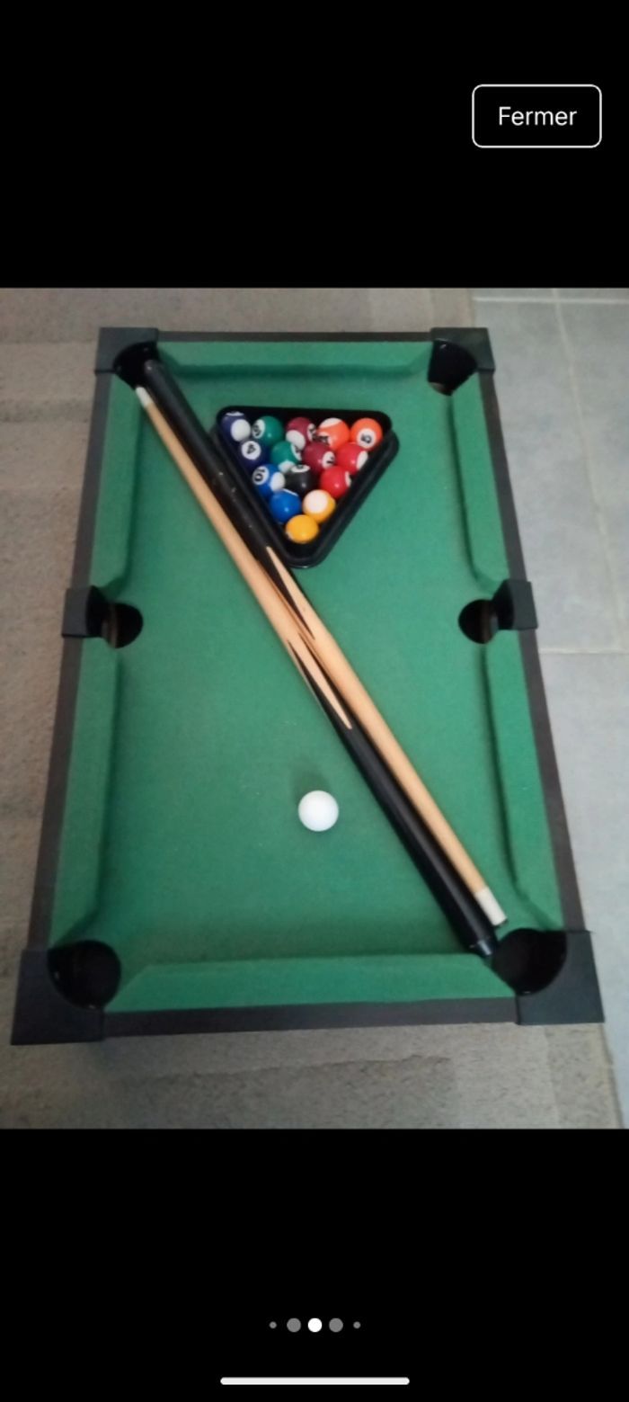 Mini billard - photo numéro 5