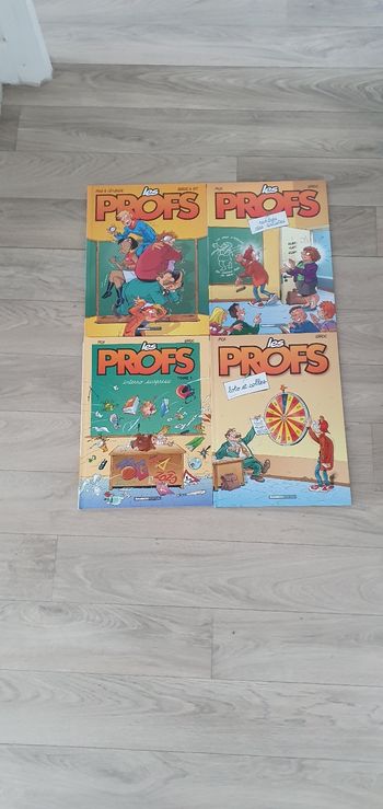 Lot de 4 Bd's : Les Profs