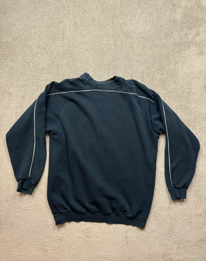 Sweat nike brodé vintage bleu marine taille XXL - photo numéro 6