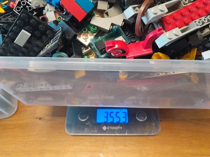 3 kg de vrac2 lego .