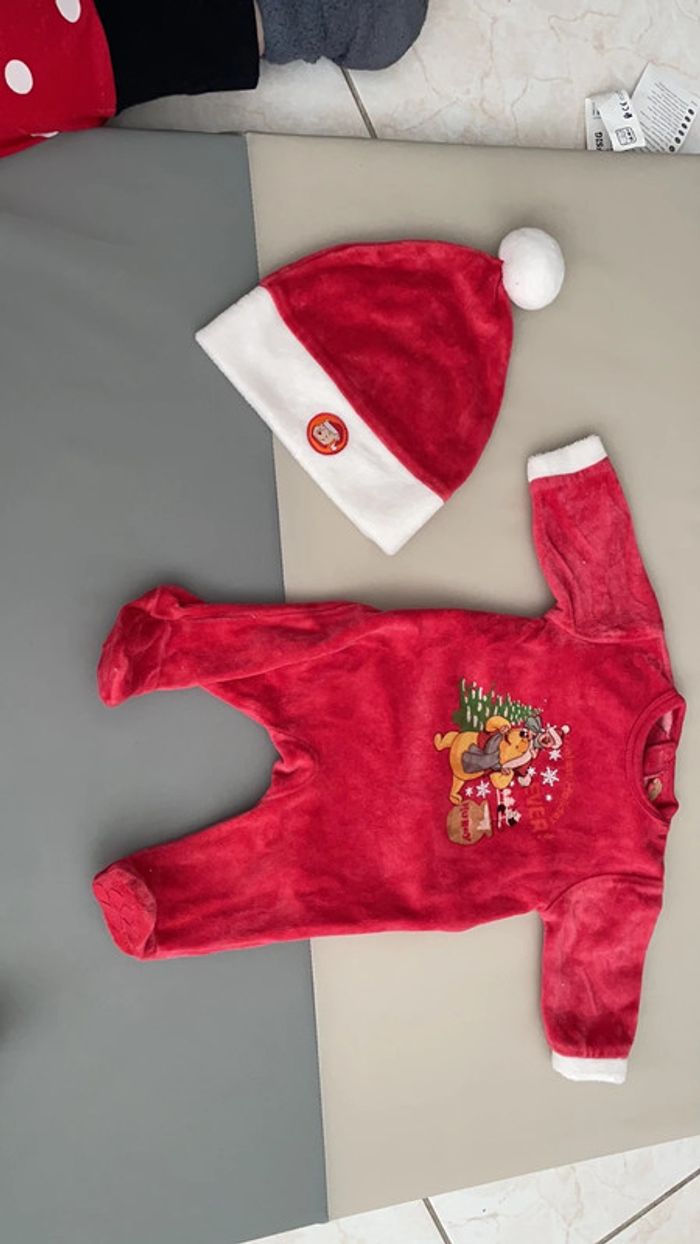 Ensemble mixte Noël 1 mois Winnie l’ourson