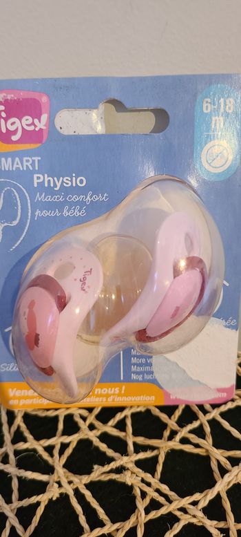 smart physio tigex sucettes 6-18 mois