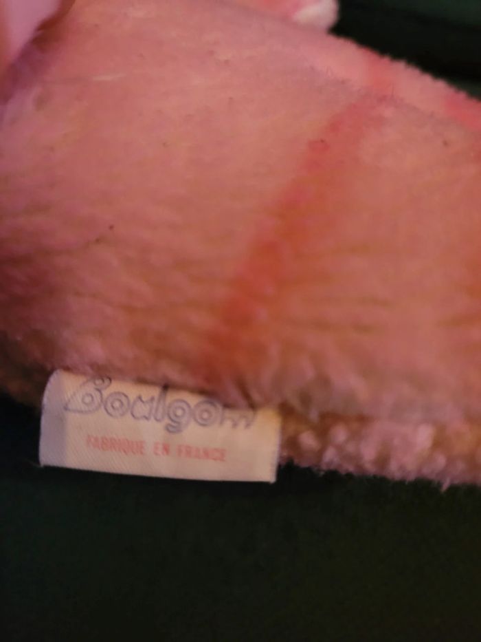 RARE Couple Extraterrestres rose bleu 24cm Le Village dans les Nuages Boulgom doudou Made in France - photo numéro 4