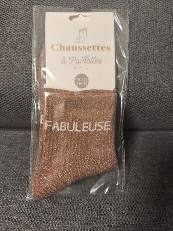 Chaussettes à paillettes 🎁