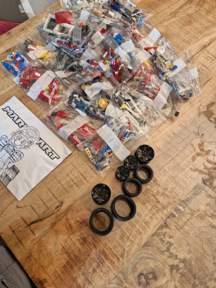 Mario Kart Mario et kart standard Copie Lego 72037 1972 pièces - photo numéro 3