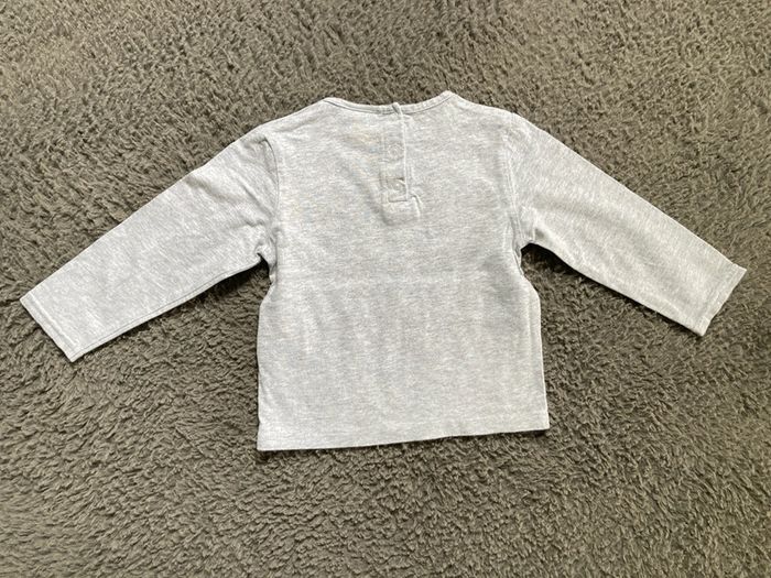 Teeshirt ML gris Mickey 24 mois - photo numéro 2