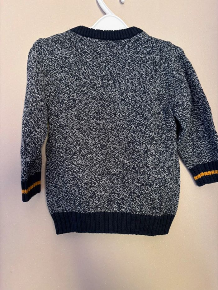 🌸Pull bleu gris Batman 12 mois🌸 - photo numéro 2