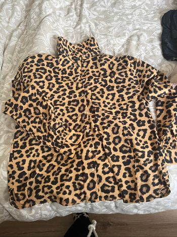 Chemisier femme léopard
