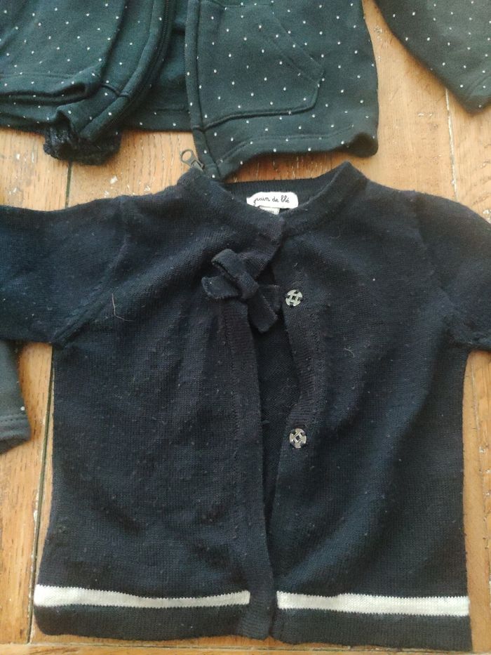 Lot de 6 vestes 6 mois - photo numéro 2