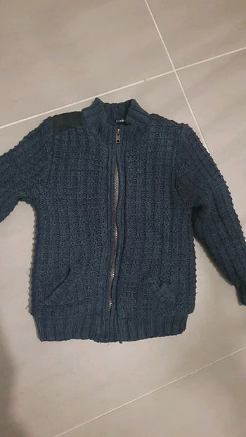 Veste chaude et épaisse fourrée