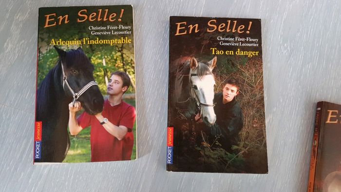 Lot de 12 livres En selle! - photo numéro 2