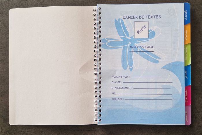 Cahier de textes Minnie - NEUF - photo numéro 2