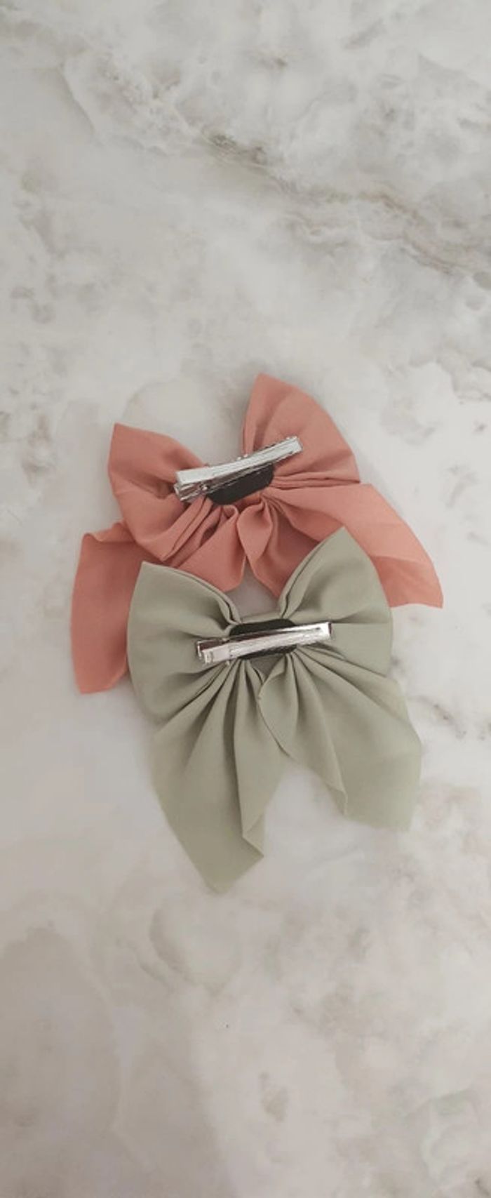 Lot de barrettes à noeud pour cheveux - photo numéro 2