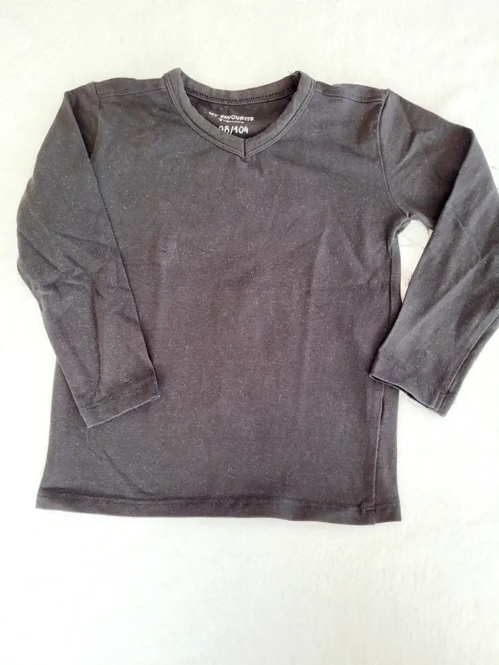 Maillot de corps noir manches longues