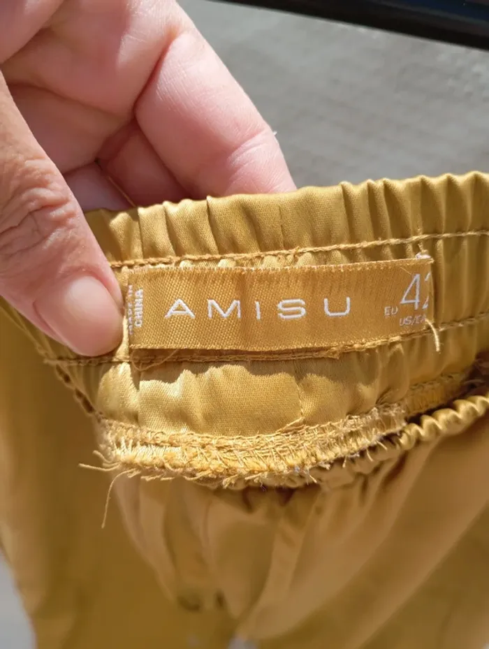 Joli pantalon fluide AMISU, taille EU 42. - photo numéro 4