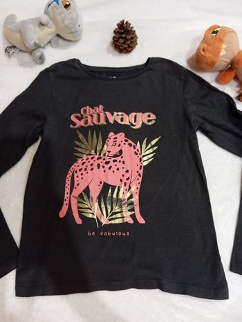 Tee-shirt manches longues savane