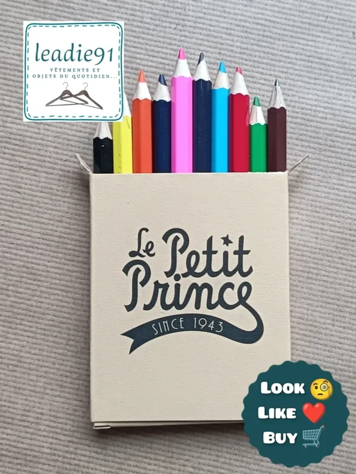 boite crayons de couleur Le Petit Prince NEUF