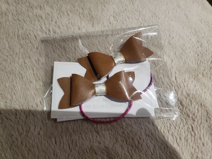 Lot de 2 nœuds élastique à cheveux