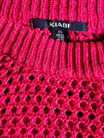 Pull Fushia maille