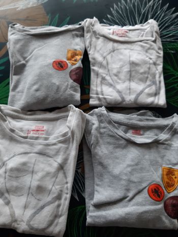 Lot de tee-shirt de corps