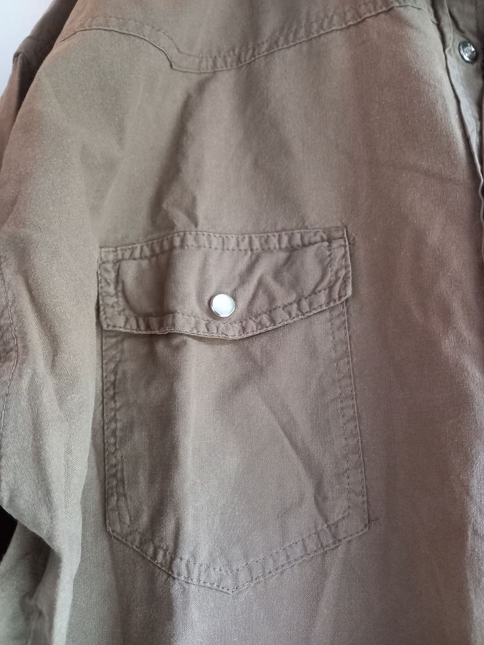 Chemise marron - photo numéro 3
