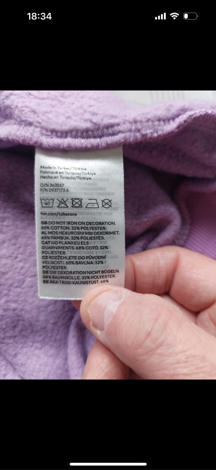 Sweat H&M Disney taille 4 ans - photo numéro 5