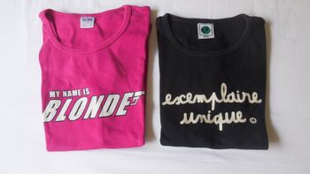 lot de 2 tee-shirts